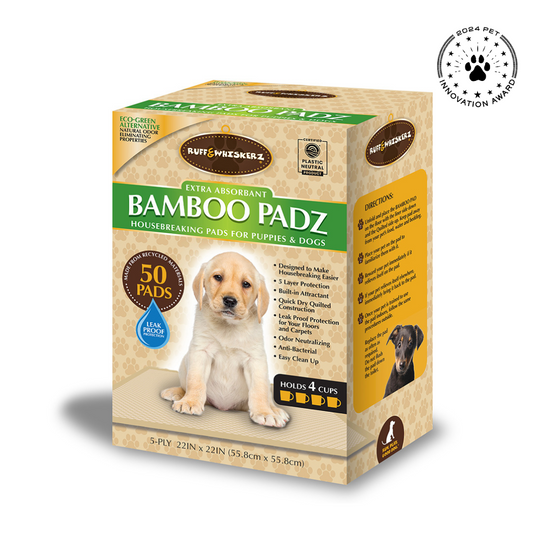 Ruff & Whiskerz Bamboo Pads Nab Pet Innovation Award For “Waste Innovation of the Year”