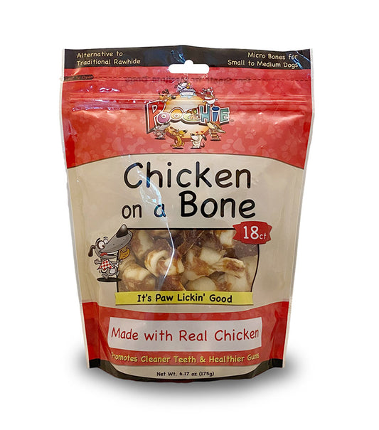 Poochie 18 Count Chicken On A Bone