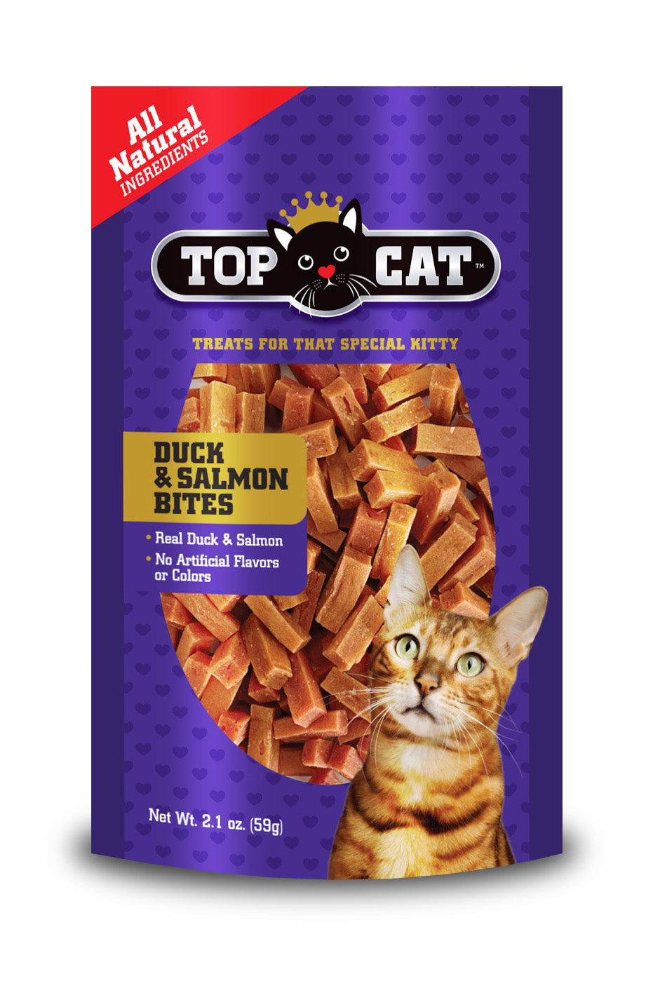 Top Cat Duck & Salmon Bites