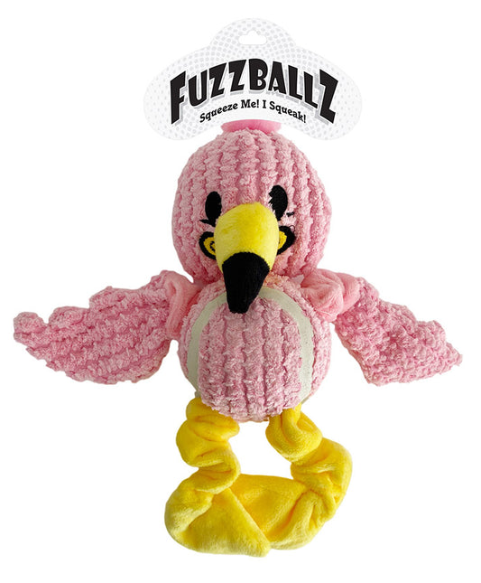 Fuzzballz Bungee Ballz Flamingo