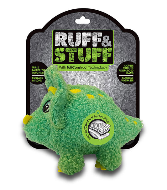 Ruff & Stuff Mini Triceratops