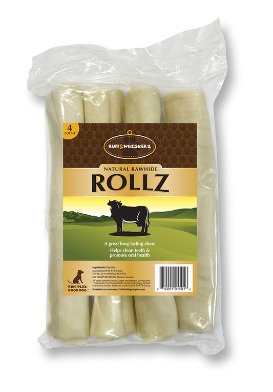Ruff & Whiskerz 4 Count Natural Retriever Rollz
