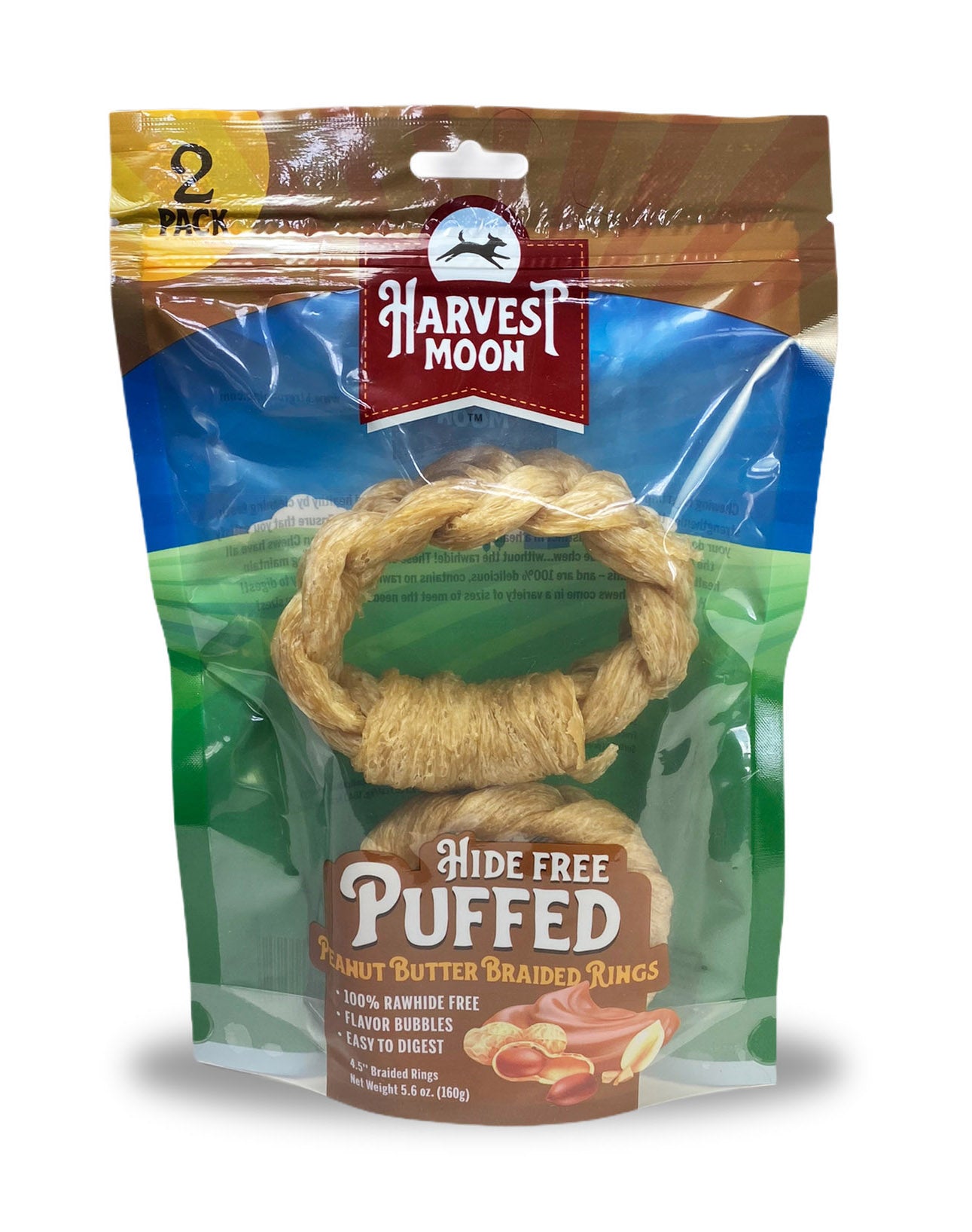 Harvest Moon Hide Free Puffed 2 Count Donuts
