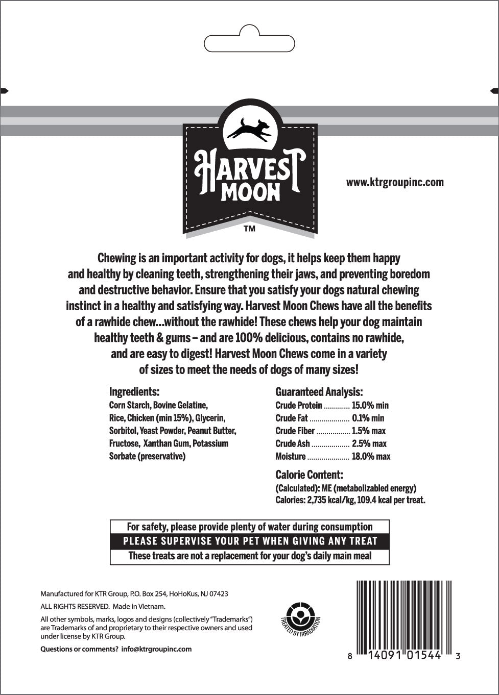 Harvest Moon 5 Count Puffed Twists