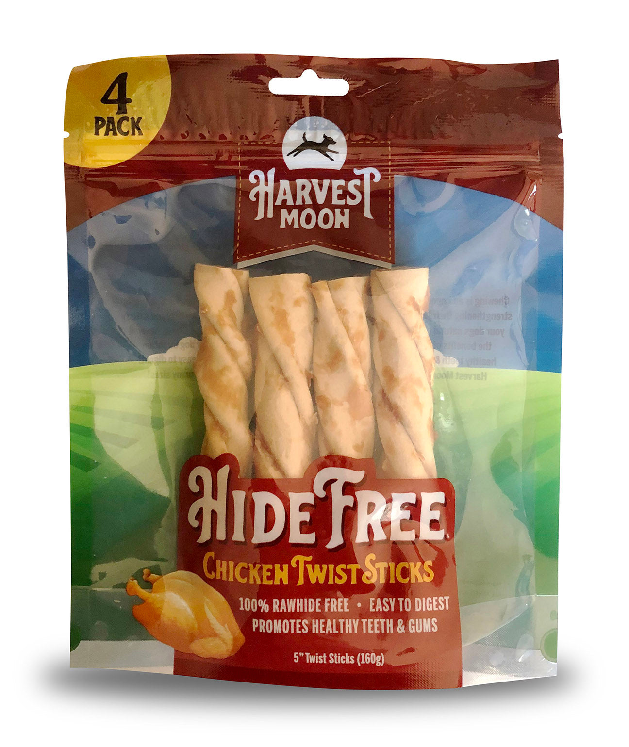 Harvest Moon 4 Count Chicken Twist Sticks