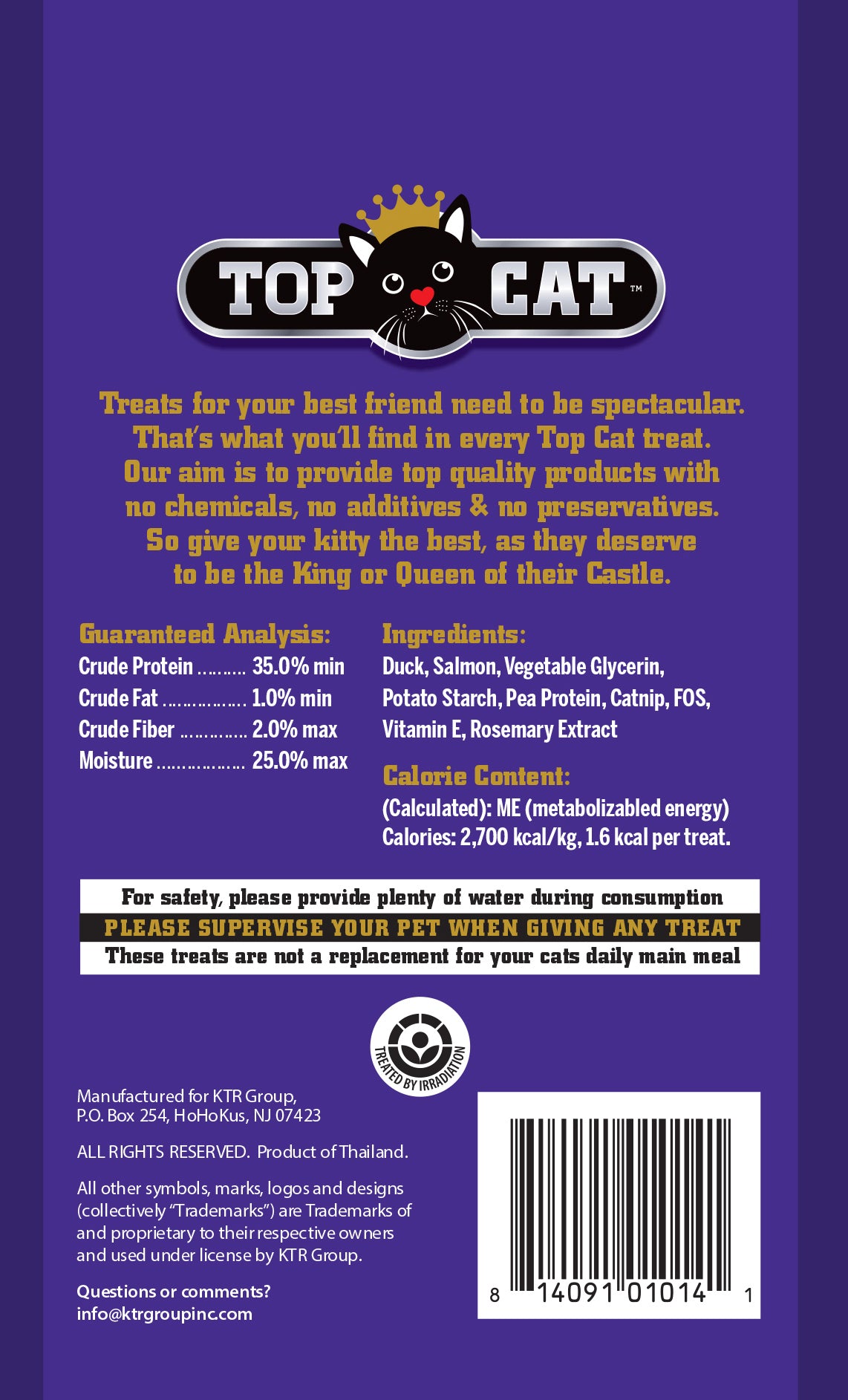 Top Cat Duck & Salmon Bites