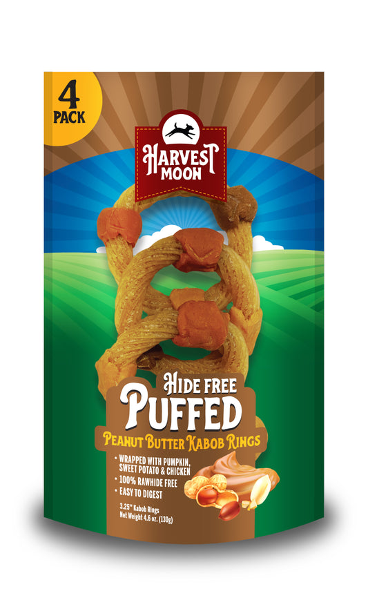Harvest Moon 4 Count Puffed Kabob Rings