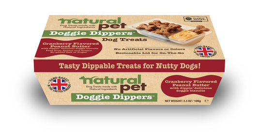 Natural Pet Cranberry & Peanut Butter Doggie Dippers
