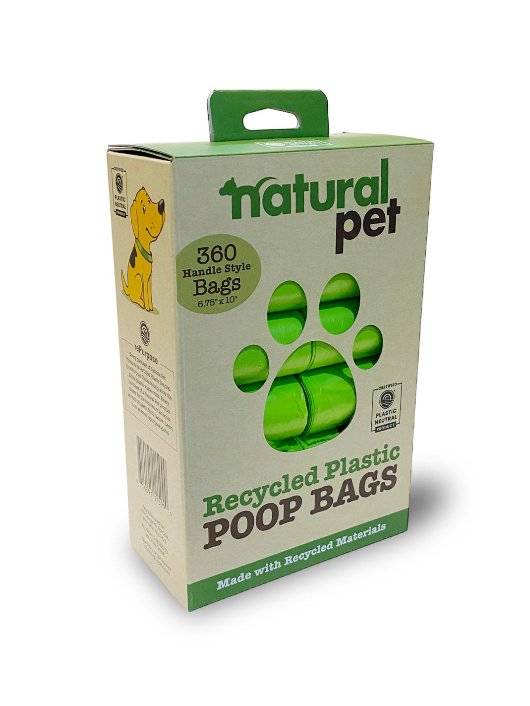Natural Pet 360 Count Recycled Plastic Poop Bags