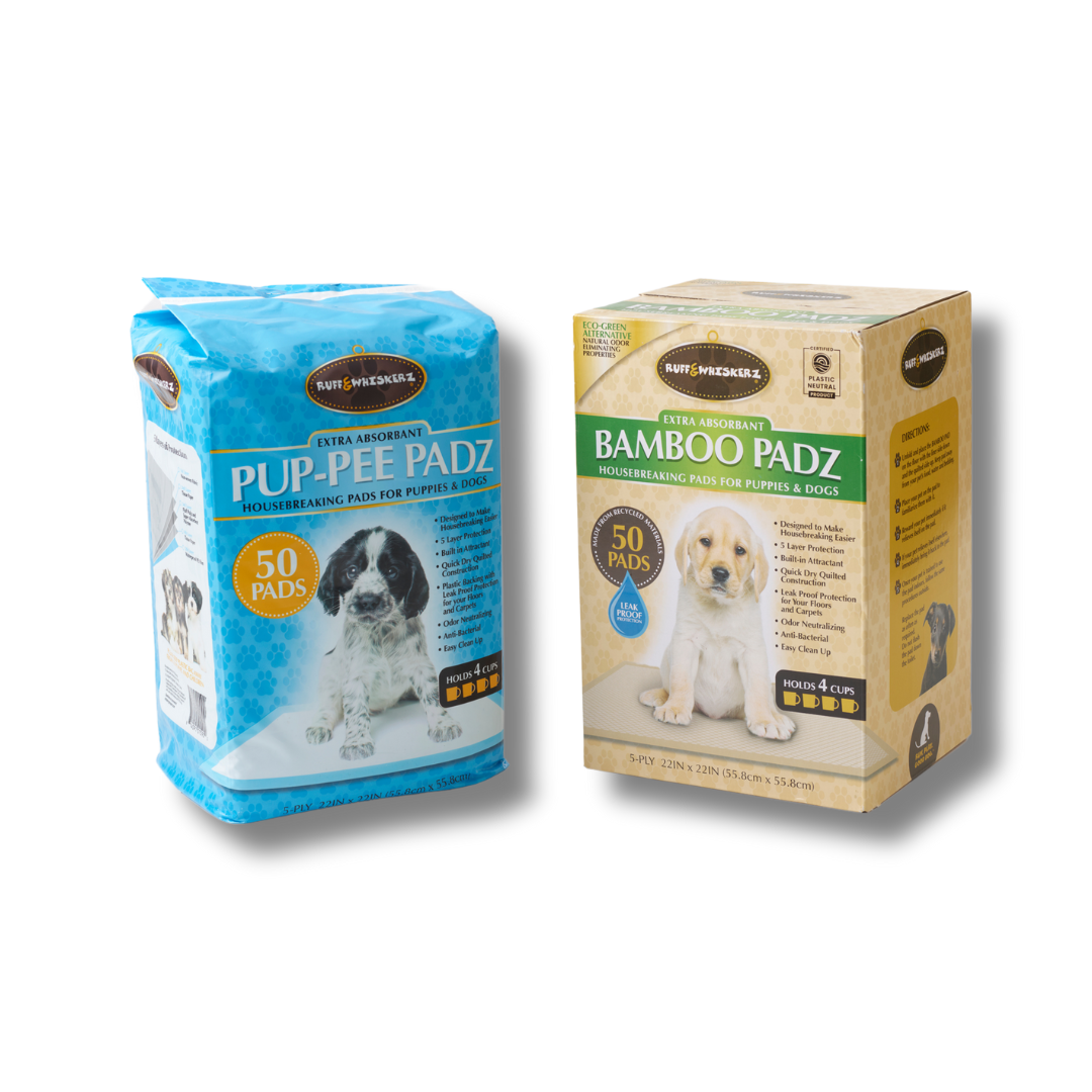 Ruff & Whiskerz 50 Count Pup-Pee Pads