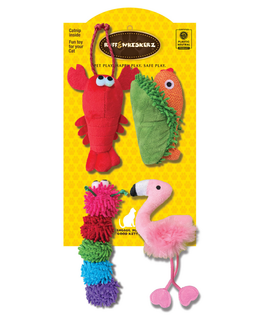 Ruff & Whiskerz 4 Cat Combo Pack