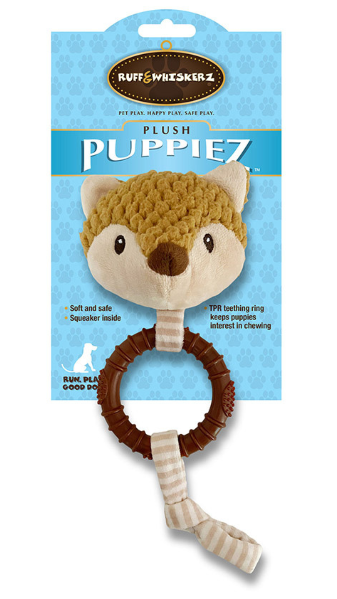 Ruff & Whiskerz Puppiez Fox TPR Teether