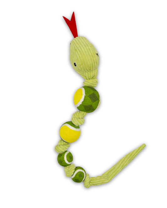 Lots O' Knots Tennis Ball Snake