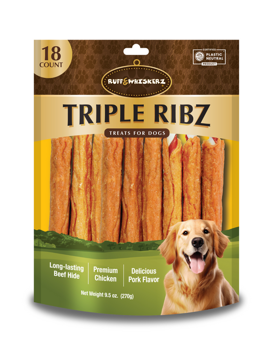 Ruff & Whiskerz Triple 18 Count Ribs