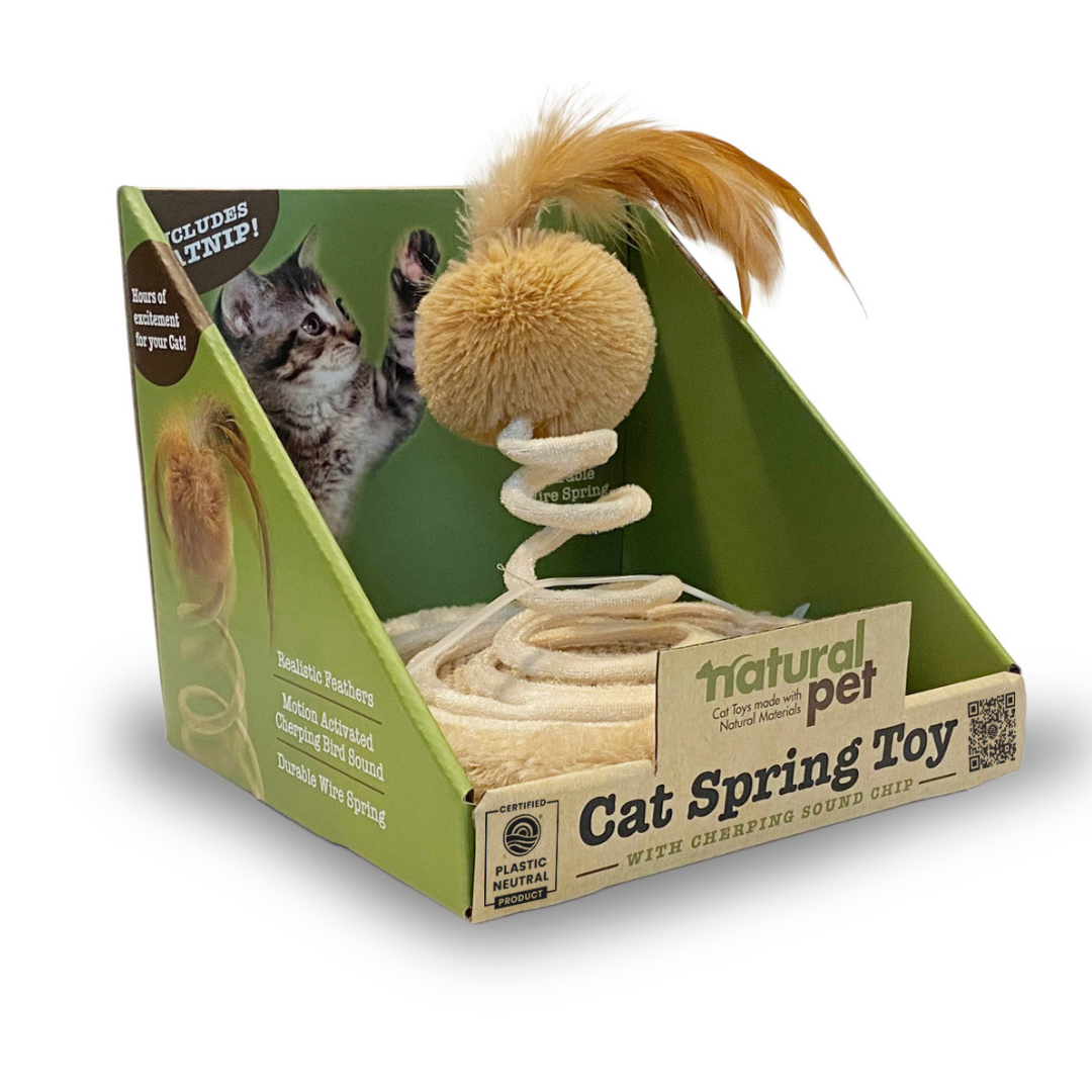 Natural Pet Bird Spring Toy