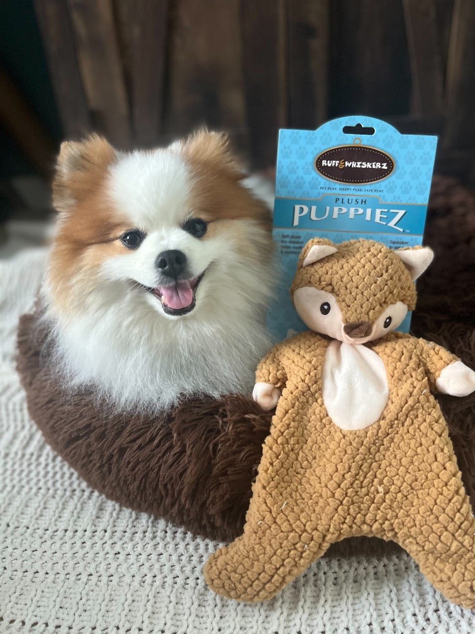 Ruff & Whiskerz Puppiez Fox Blankiez