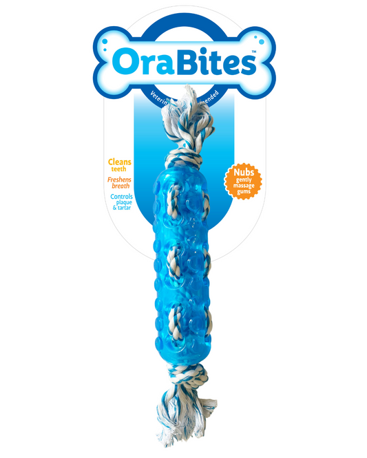 Ora Bites TPR Rope Stick Toy