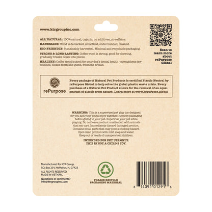 Natural Pet Large Coffee Wood
