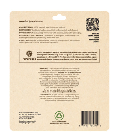 Natural Pet Large Coffee Wood