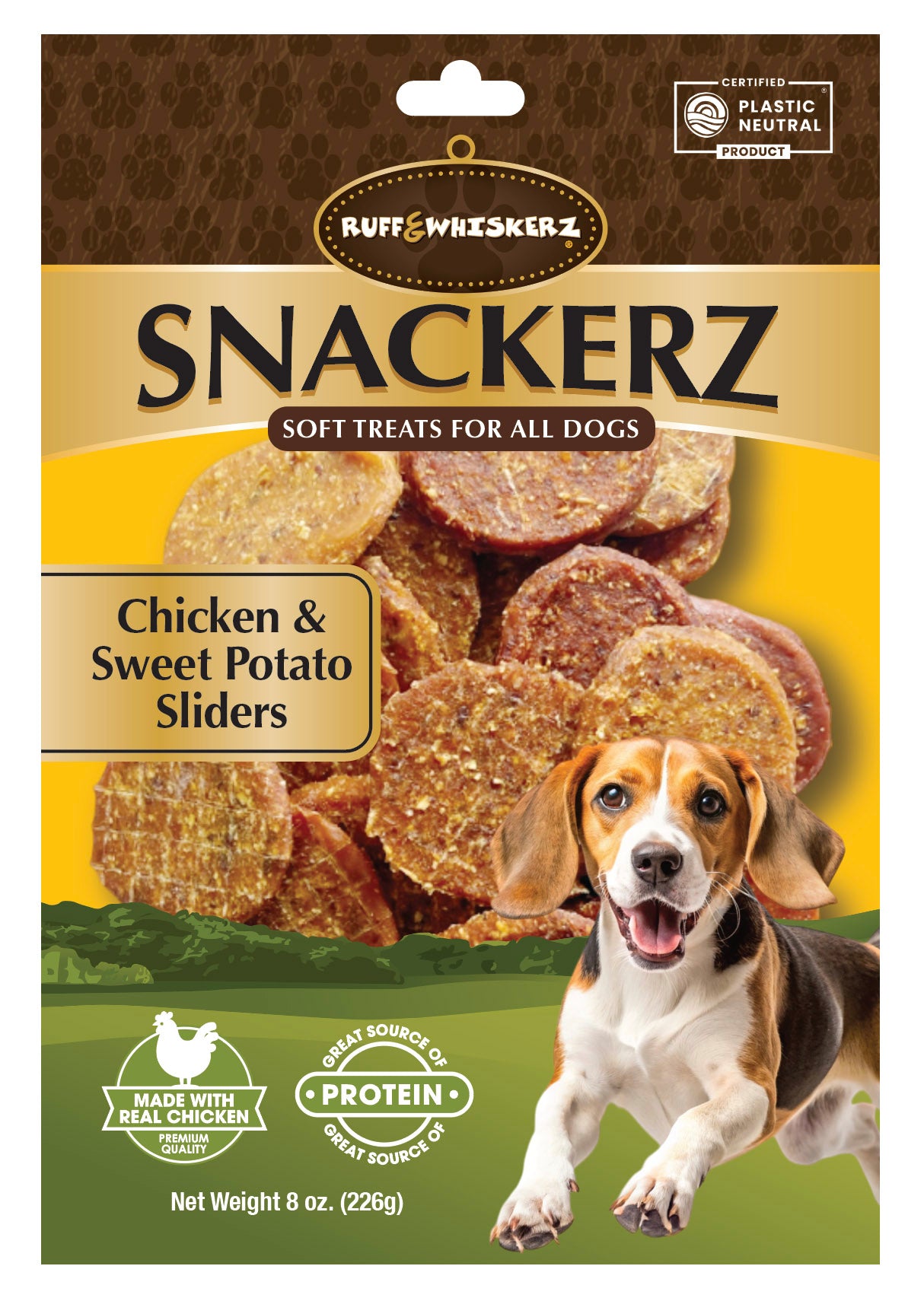Ruff & Whiskerz Snackerz Chicken & Sweet Potato Slices