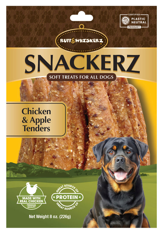 Ruff & Whiskerz Snackerz Chicken & Apple Tenders