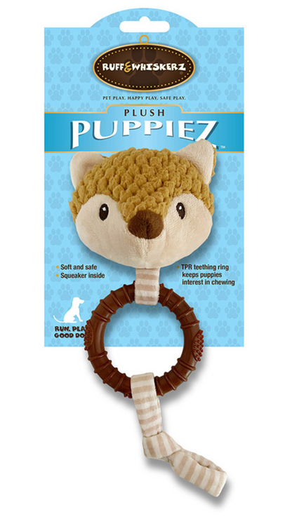 Ruff & Whiskerz Puppiez Fox TPR Teether