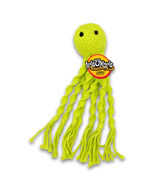 Lots O' Knots Green Octopus