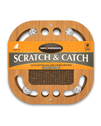 Ruff & Whiskerz Scratch & Catch Cat Raceway