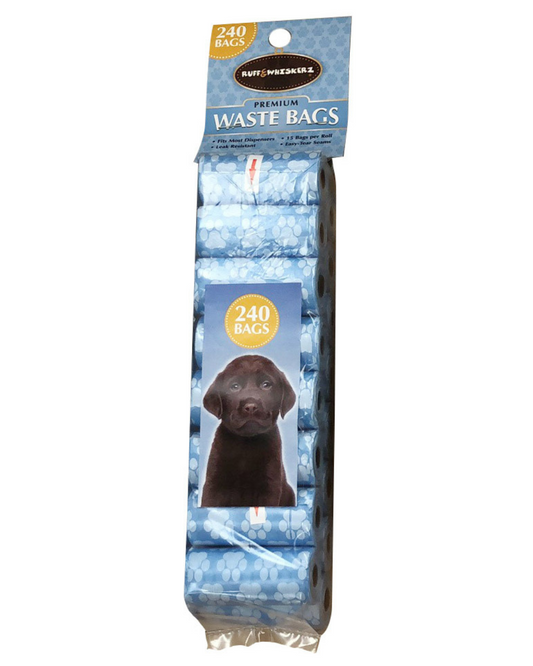 Ruff & Whiskerz 240 Count Blue Waste Bags